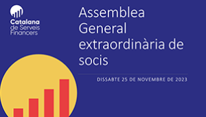 Convocatòria d’Assemblea general extraordinària de socis i eleccions al Consell Rector – 25 de novembre de 2023